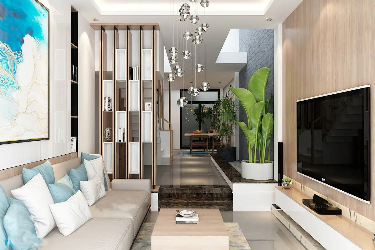 Giải pháp tối ưu không gian khi thi công nhà ống