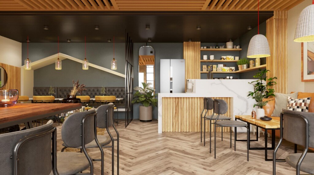 Thi công nội thất quán cà phê HCM chuyên nghiệp, tiêu chuẩn 2026 1 Thi công nội thất quán cà phê HCM