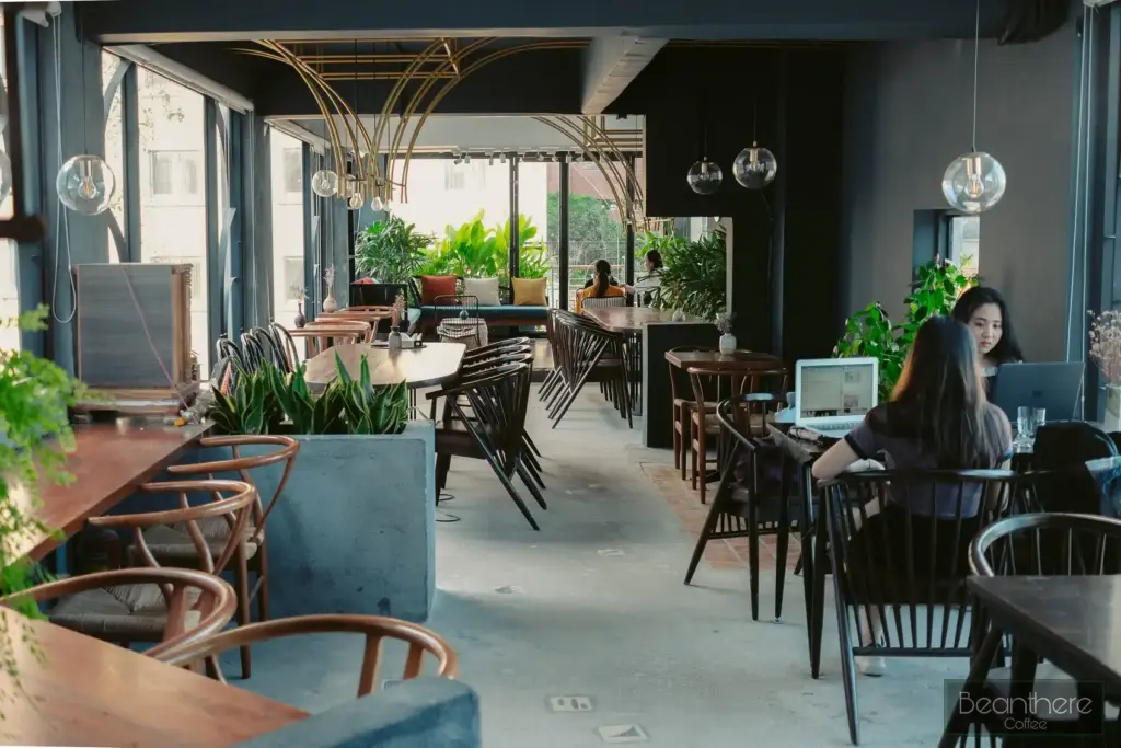 Thi công nội thất quán caffe Đà Nẵng 