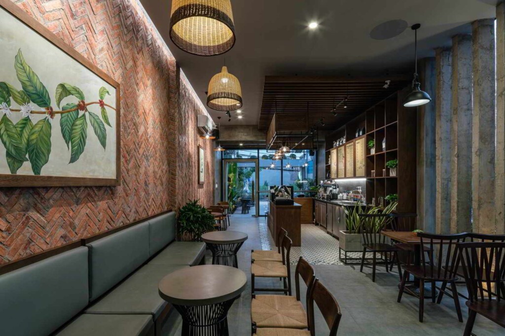Thi công nội thất quán caffe Đà Nẵng 