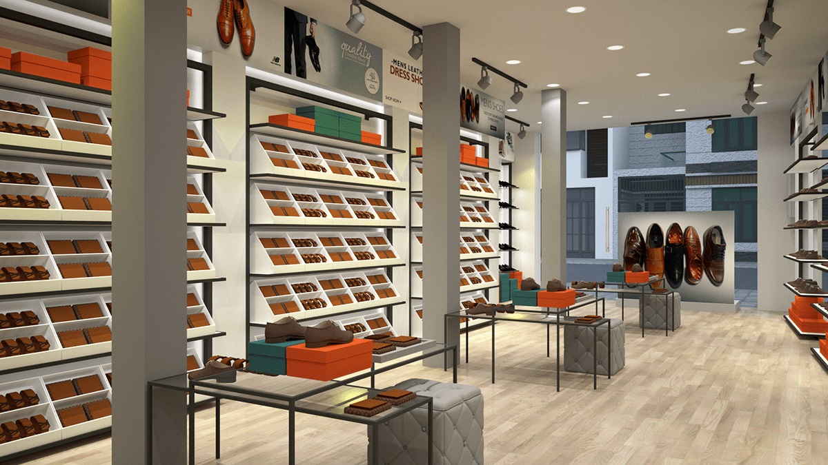 Thi công nội thất shop giá rẻ Huế hiện đại