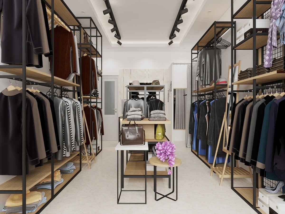 Thi công nội thất shop thời trang Quảng Bình