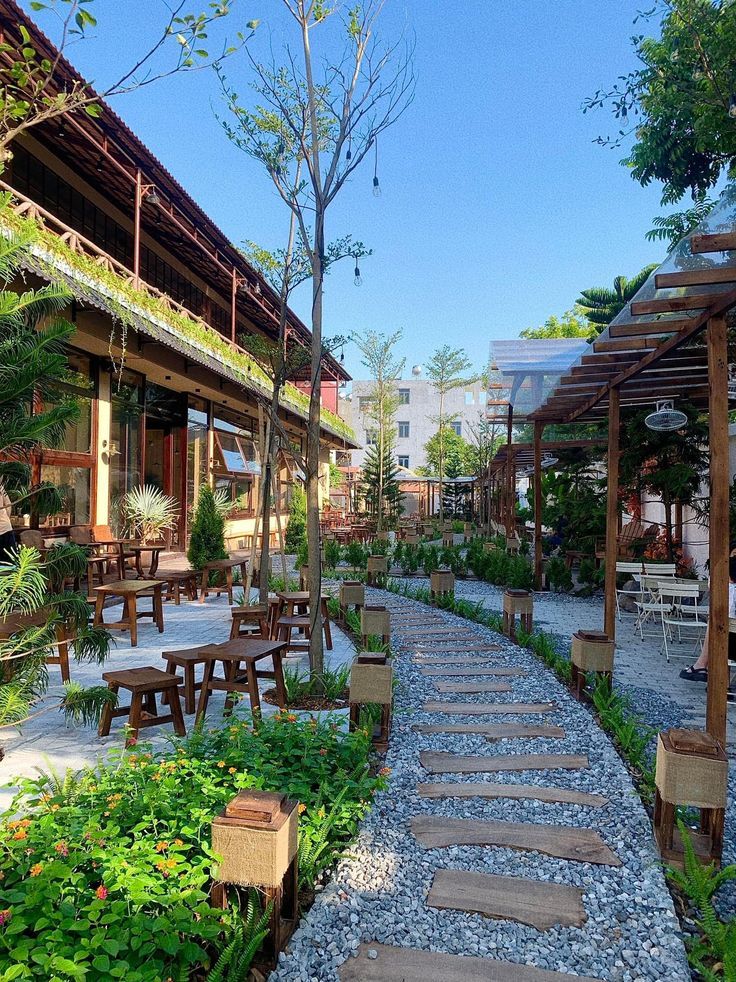 thi công quán cafe sân vườn Hà Nội
