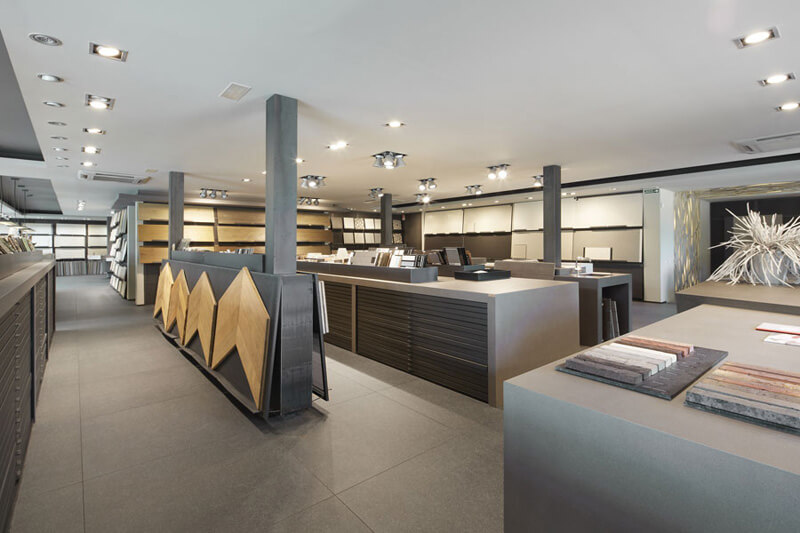 Thi công showroom gạch Đà Nẵng | Oha Decor – 6 tiêu chuẩn chuyên nghiệp 4 thi công showroom gạch