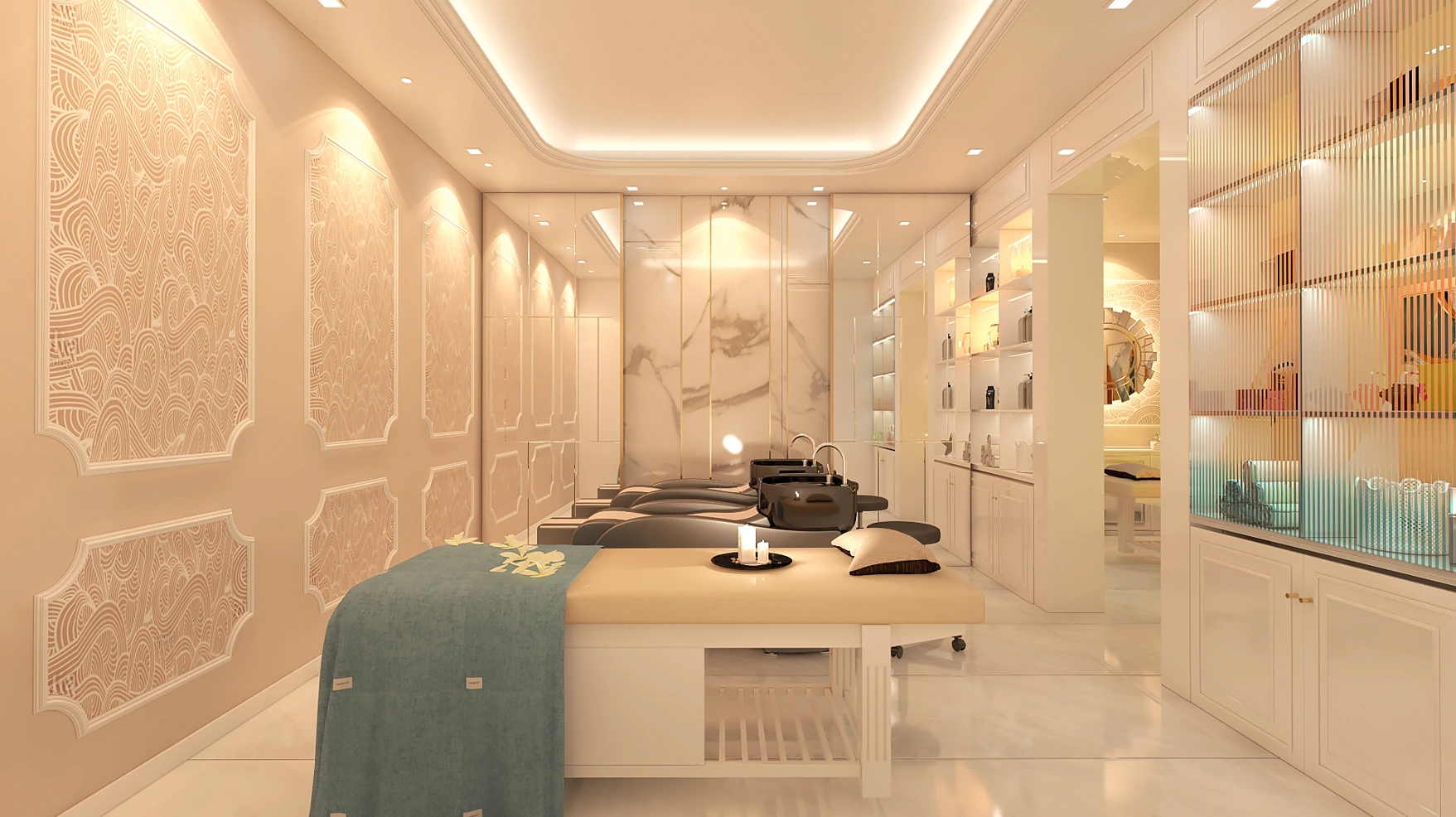 Thi công spa 100 triệu tại Hội An chất lượng 11
