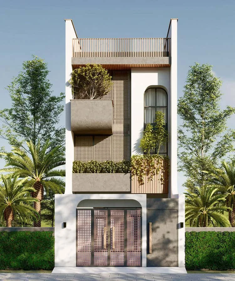 thi công thiết kế nhà phố ở Hồ Chí Minh