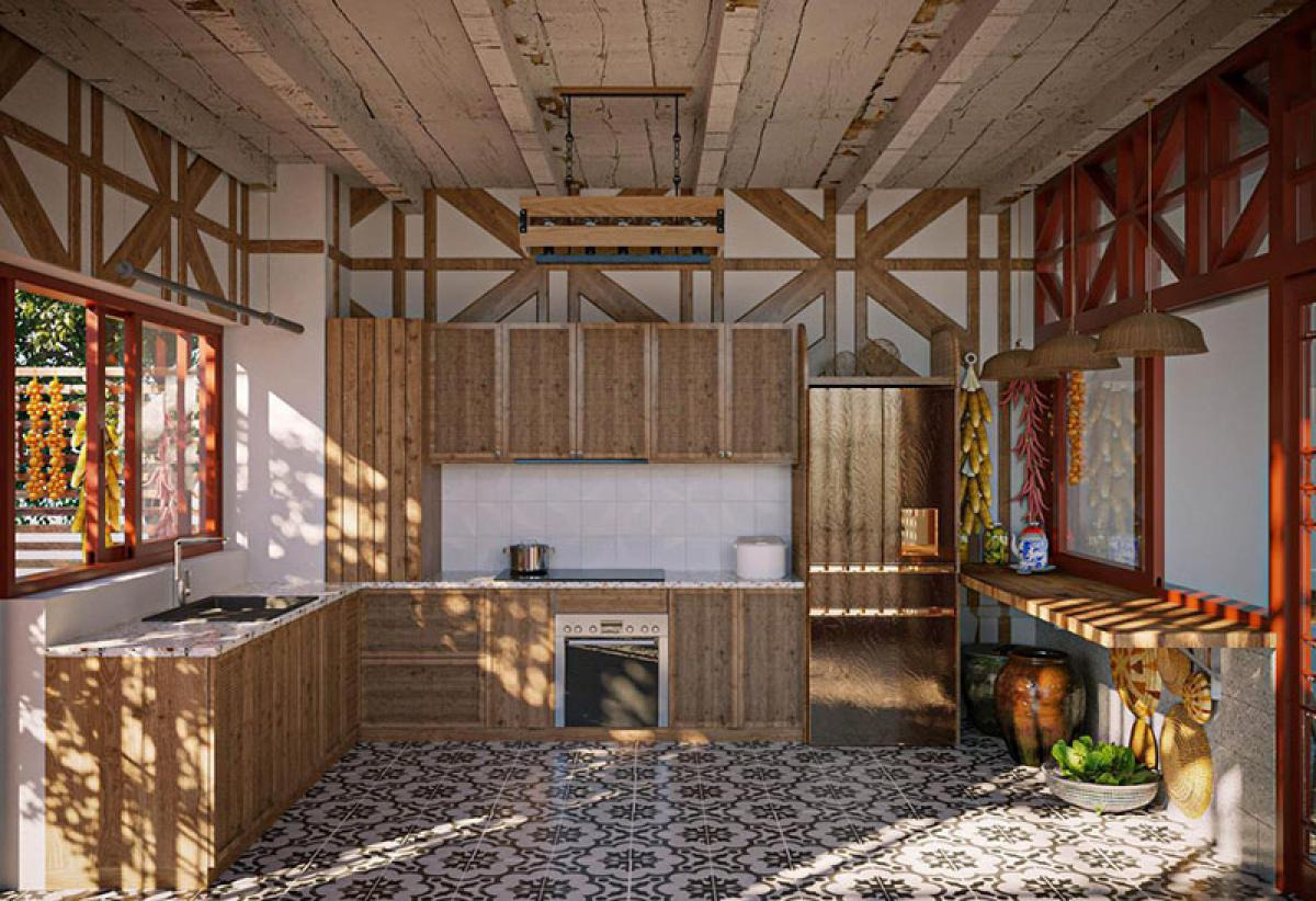 thiết kế thi công bếp nhà trọn gói Quảng Bình