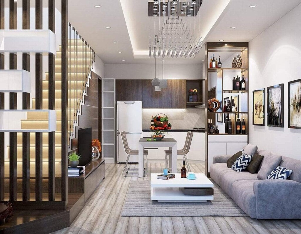 Thiết kế nội thất nhà ống 5m HCM