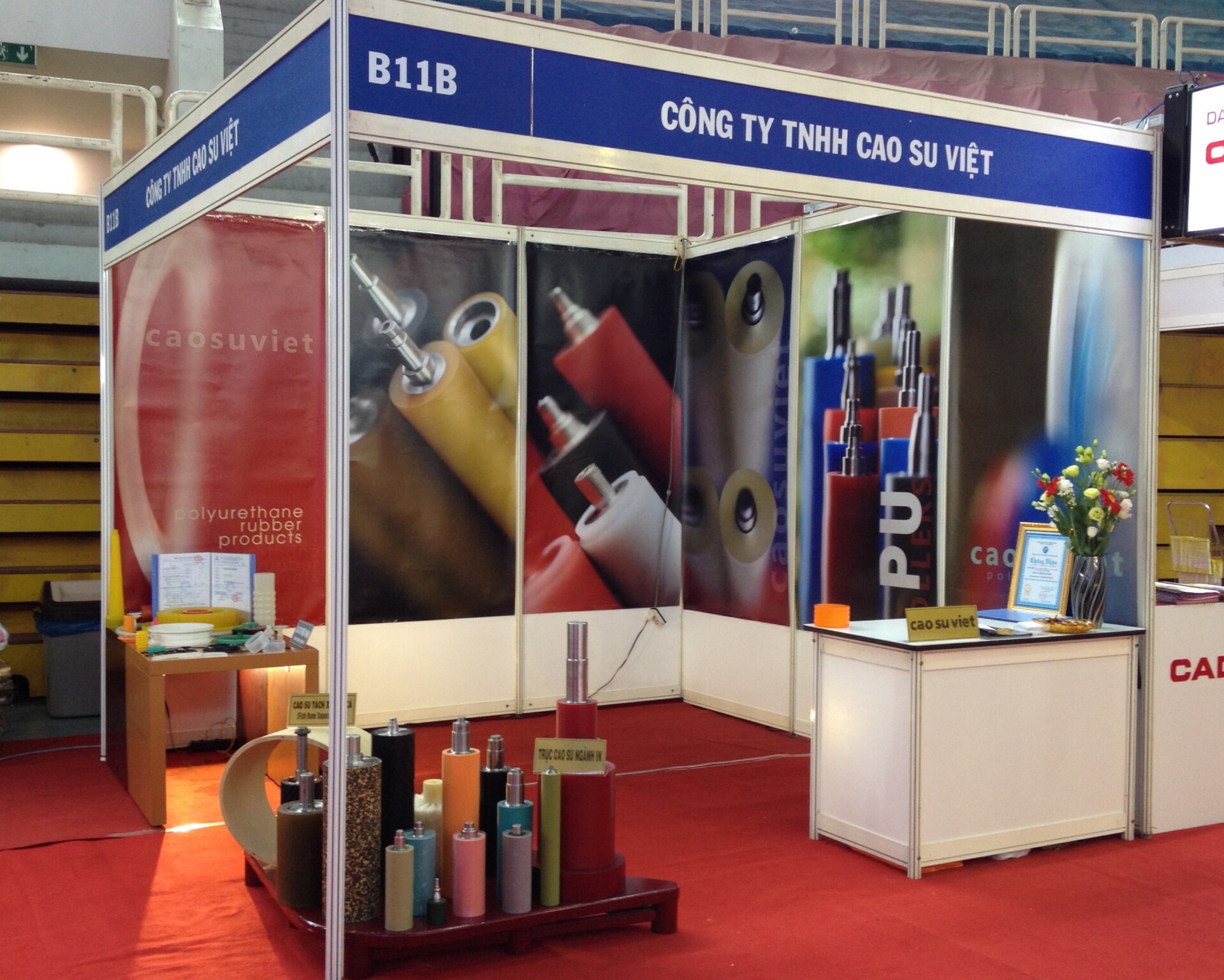 Các hạng mục thiết kế thi công gian hàng hội chợ Quảng Bình