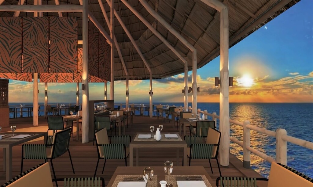 thiết kế thi công nội thất nhà hàng biển