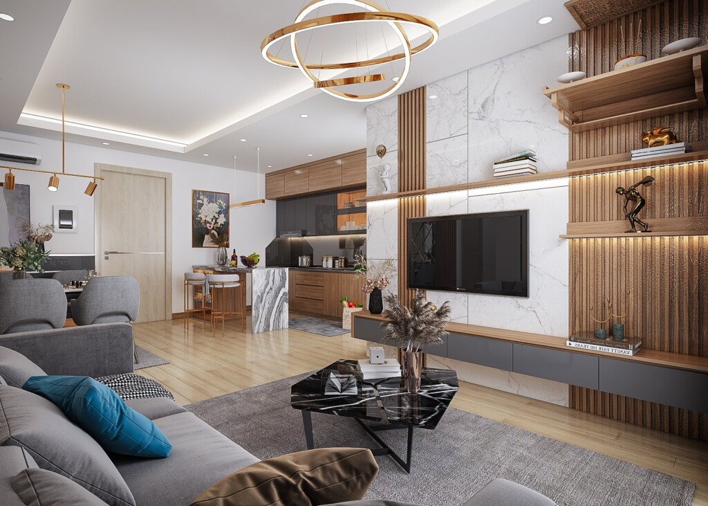 Quy trình thiết kế thi công nội thất nhà ở trọn gói Huế tại Oha Decor