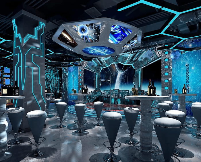 Thi công hoàn thiện quán bar Huế Oha Decor