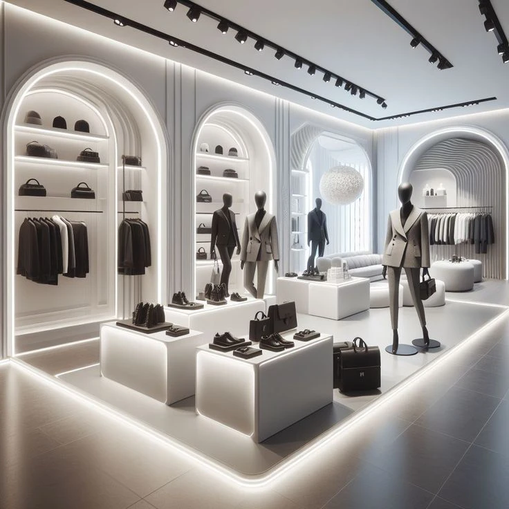 Thiết kế thi công shop thời trang Huế