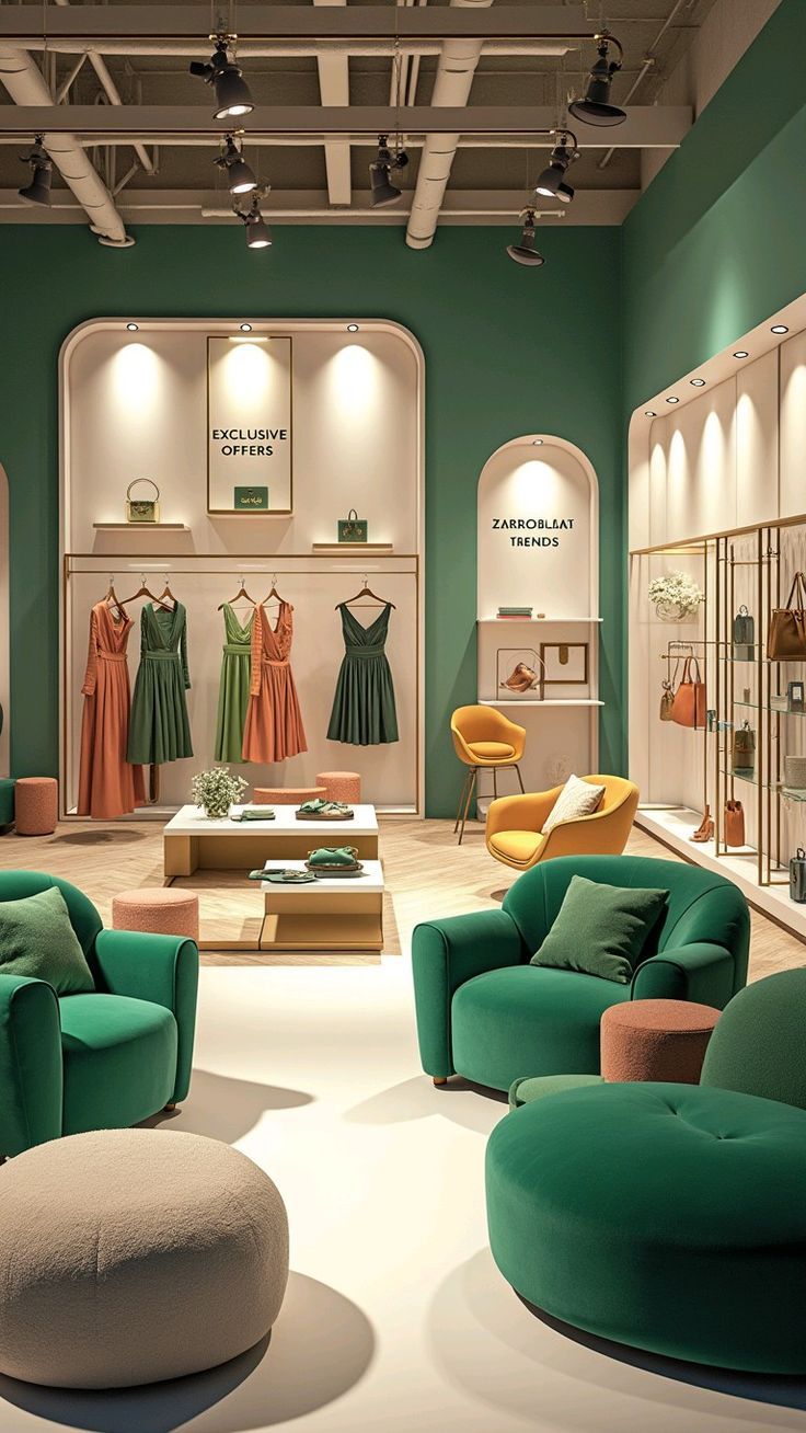 thiết kế thi công shop thời trang Huế