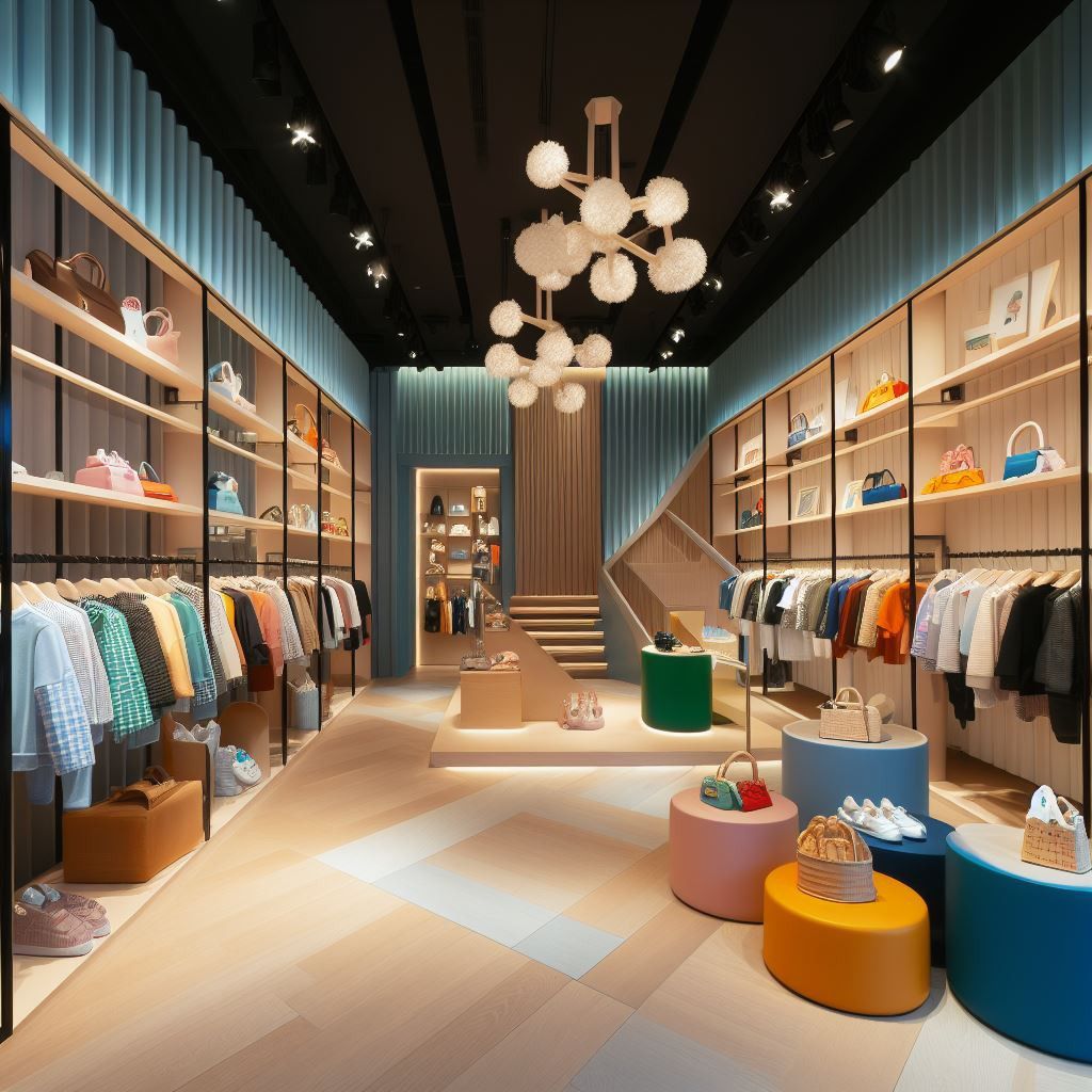 thiết kế thi công shop thời trang Huế