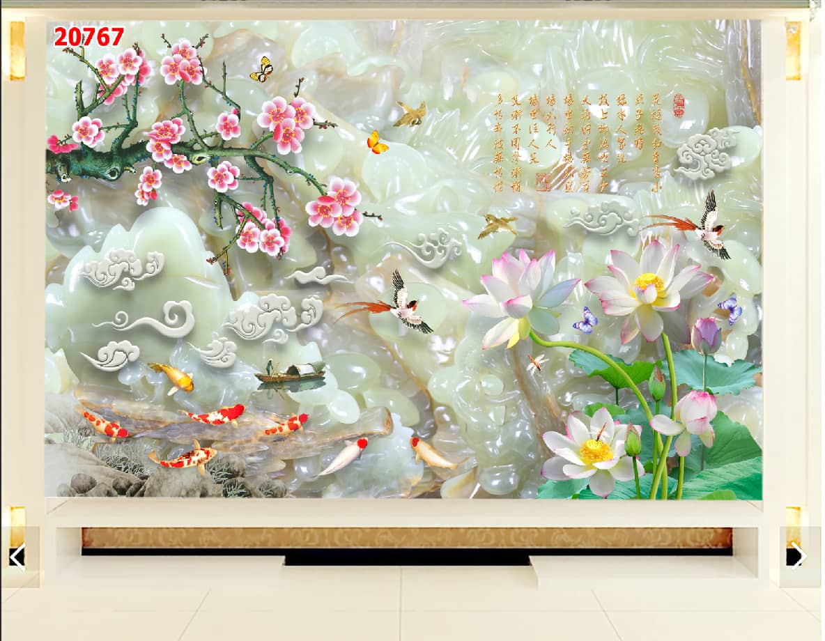  in UV tranh lụa hiện đại Nha Trang 