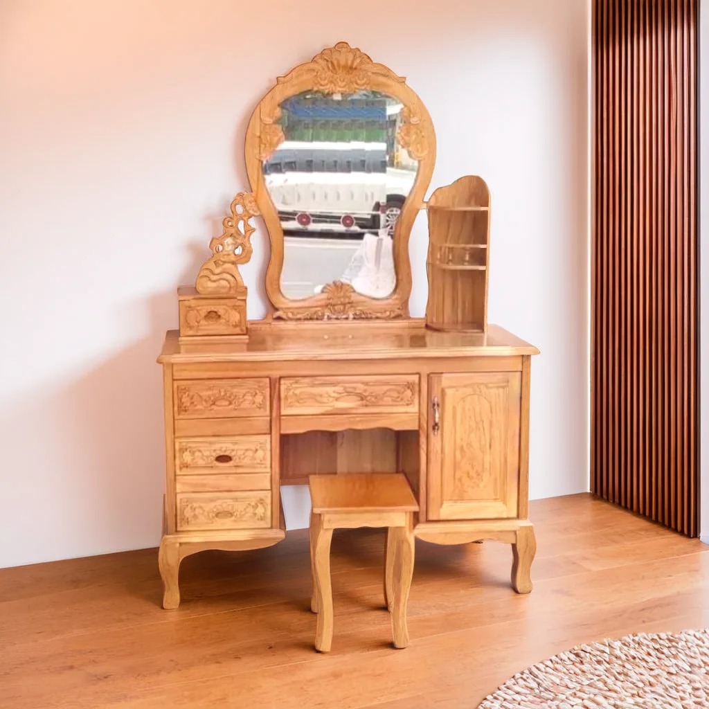 bàn trang điểm gỗ tự nhiên tại Quảng Bình