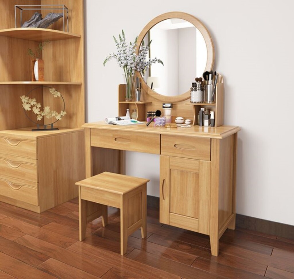 bàn trang điểm gỗ tự nhiên tại Quảng Bình