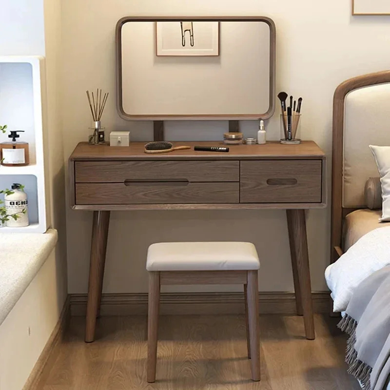 bàn trang điểm gỗ tự nhiên thiết kế hiện đại nổi bật tại Đà Nẵng