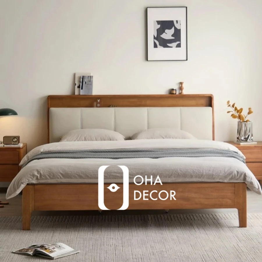 Biến Phòng Ngủ Thành Resort Mini Với Giường Ngủ Gỗ Cao Cấp Tại Hồ Chí Minh 4 Giường ngủ gỗ cao cấp HCM