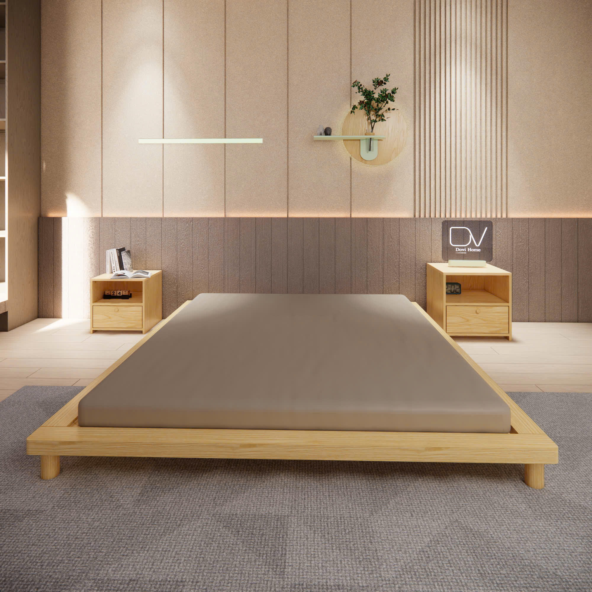 Giường gỗ hiện đại Hồ Chí Minh