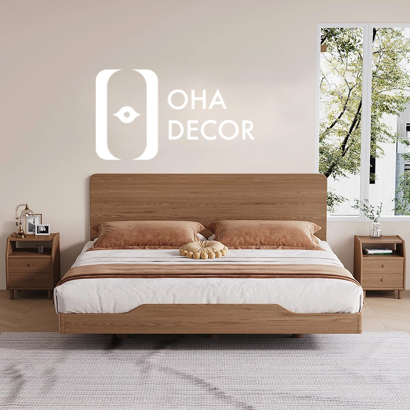 Giường gỗ kiểu Hàn