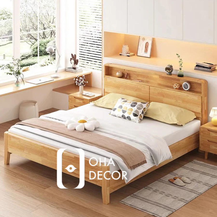 Giường gỗ sang trọng Quảng Bình