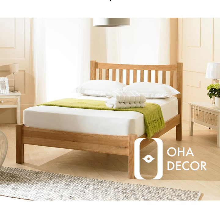 Giường gỗ tối giản