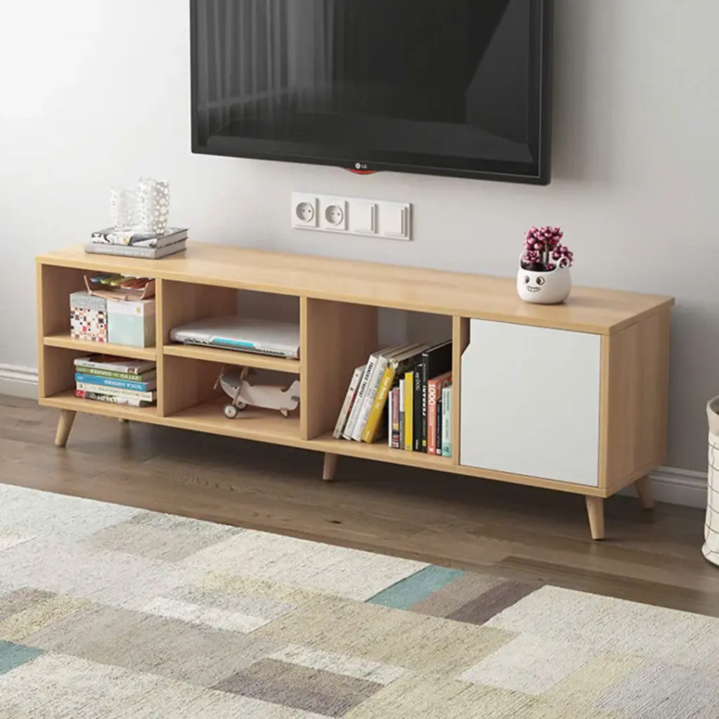 Kệ Gỗ Tự Nhiên Thiết Kế Nhiều Ngăn Quảng Bình