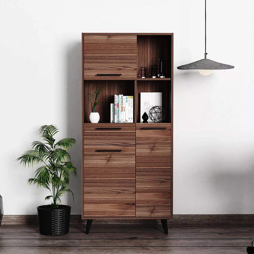 Kệ Gỗ Tự Nhiên Thiết Kế Nhiều Ngăn Quảng Bình