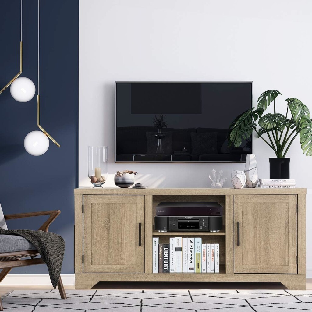 kệ tivi gỗ tối giản