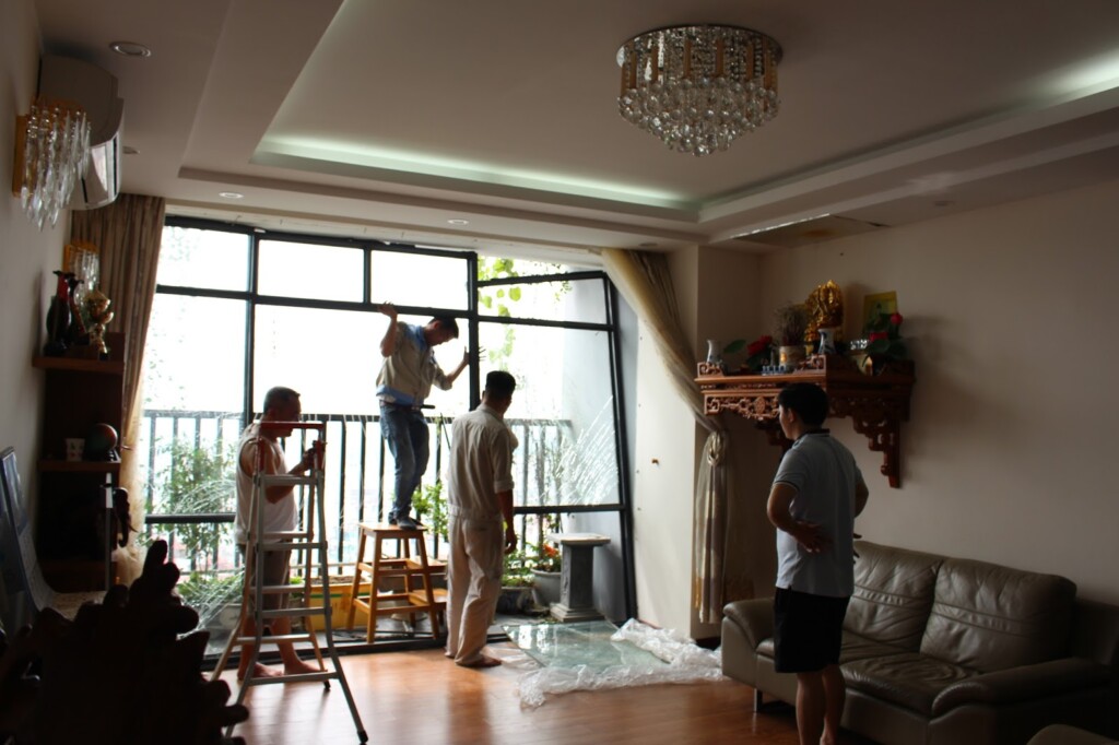 Thi công cải tạo chung cư Quảng Bình