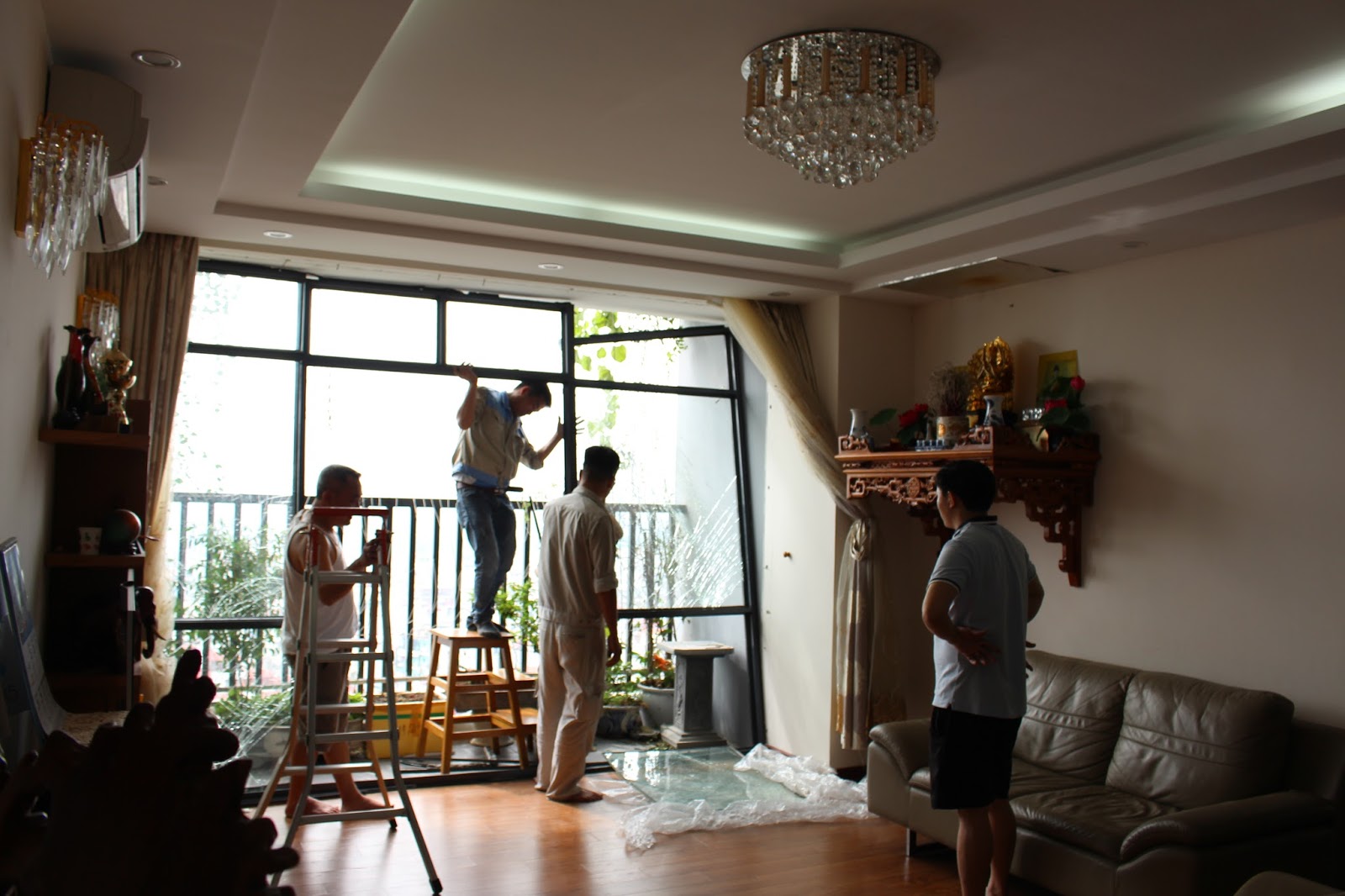 Thi công cải tạo chung cư Quảng Bình