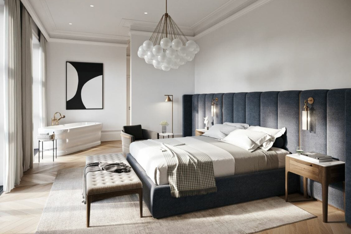 Thi công hoàn thiện khách sạn Đà Nẵng phong cách hiện đại tối giản