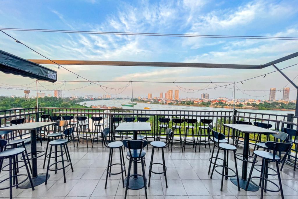 Thi Công Quán Cafe Sân Thượng Ở Đà Nẵng Không Gian Chill Thu Hút Khách Hàng 2 Thi công quán cafe sân thượng ở Đà Nẵng