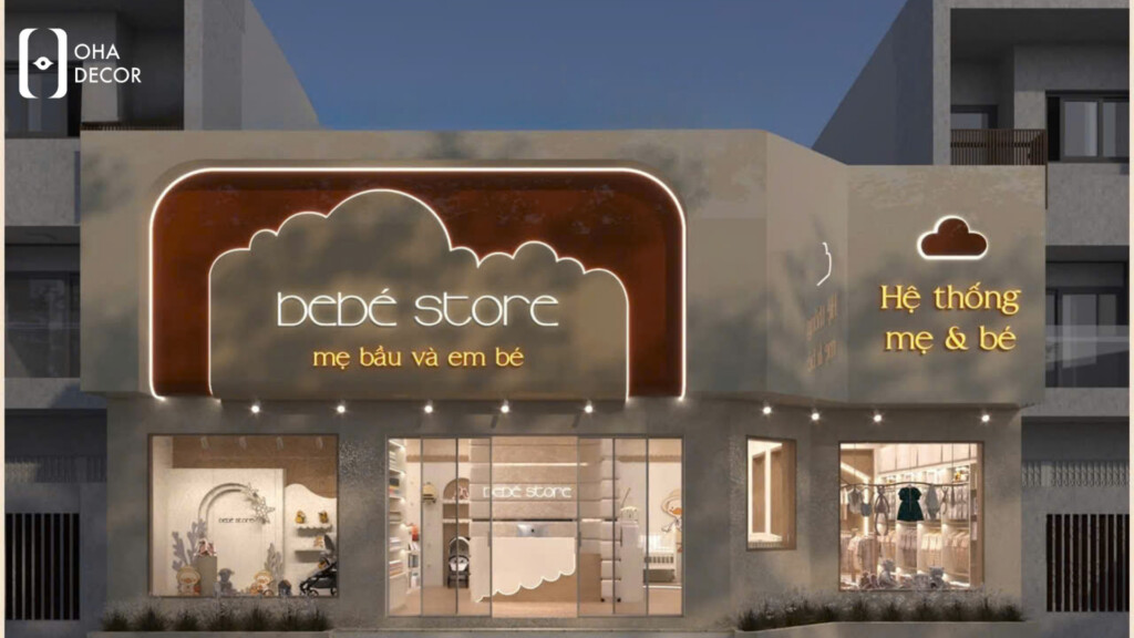 Dự Án Thiết Kế Thi Công Shop Quần Áo Mẹ Và Bé Đà Nẵng Tăng Doanh Thu Nhanh 2026 2 thi công shop quần áo mẹ và bé Đà Nẵng