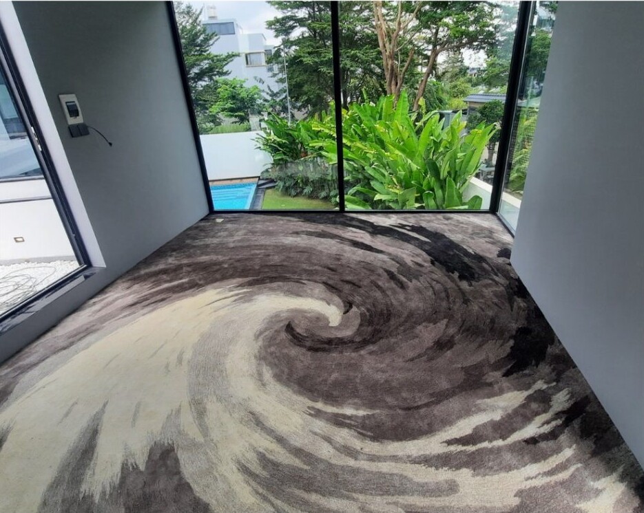 thi công thảm sàn thảm trang trí căn hộ Đà Nẵng