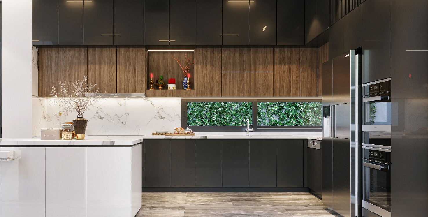 Thi Công Thiết Kế Bếp Ở HCM Không Gian Hiện Đại Tiện Nghi Và Tối Ưu 1 Thi công thiết kế bếp ở HCM