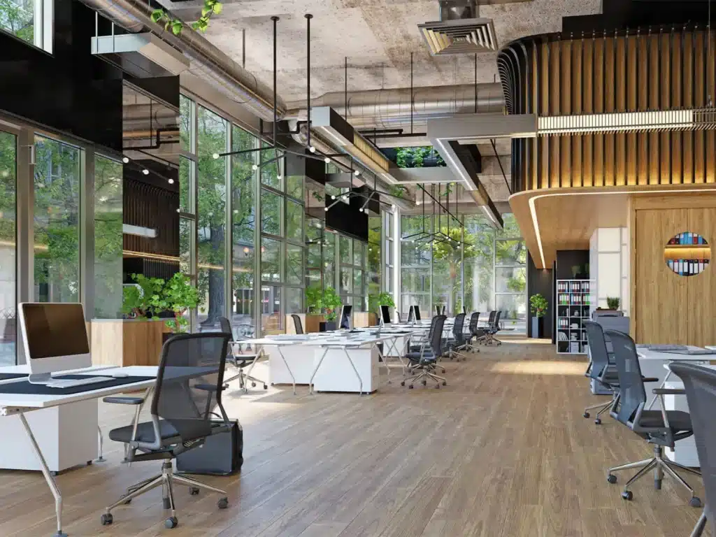 Thi công thiết kế nội thất coworking space