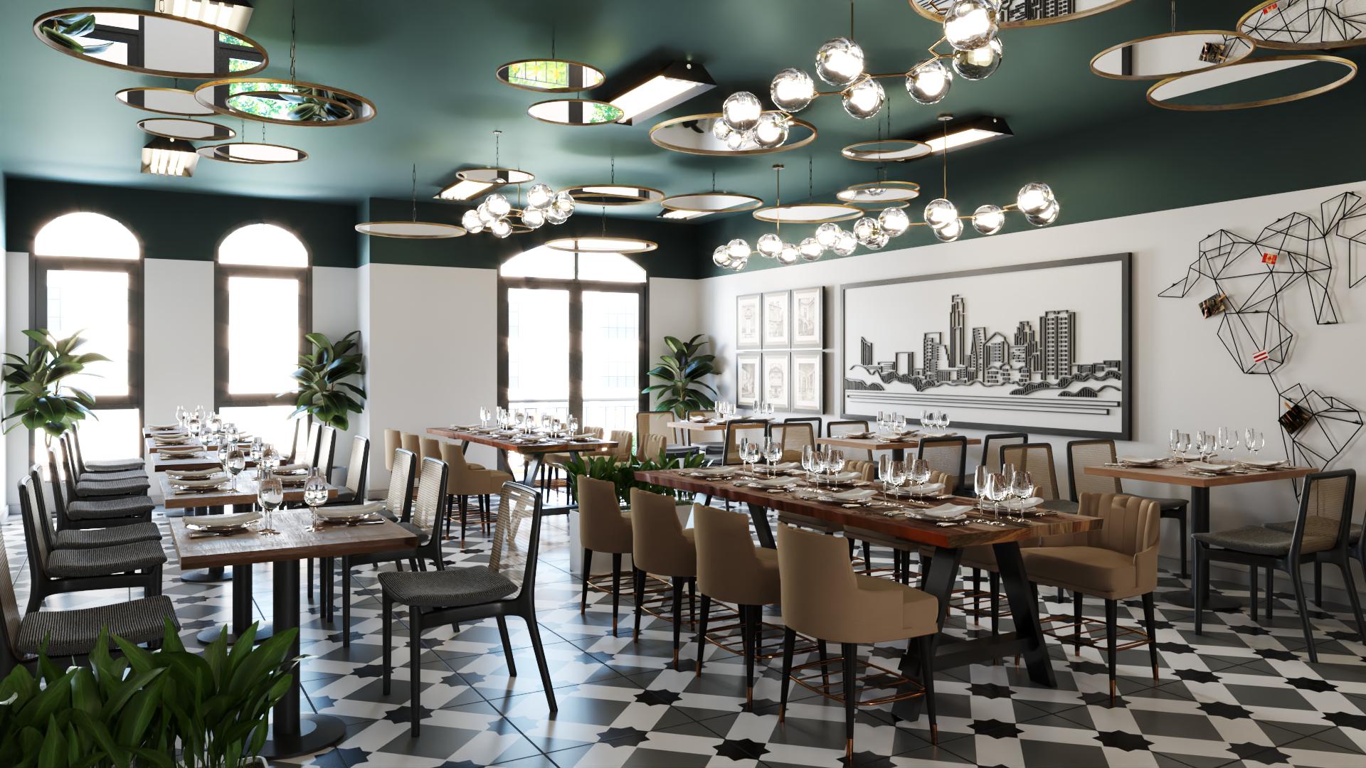 Thi Công Thiết Kế Quán Ăn Ở Đà Nẵng Không Gian Ấn Tượng Thu Hút Khách Hàng 4 Thi công thiết kế quán ăn ở Đà Nẵng