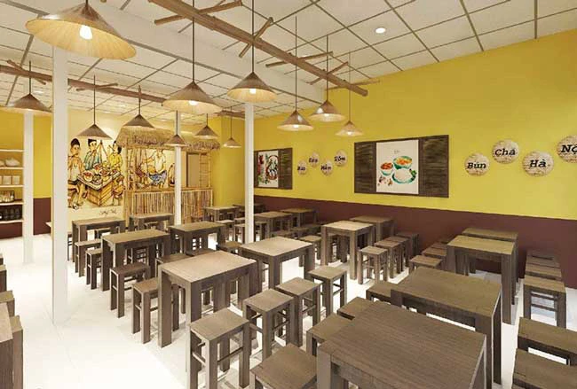 Thi công thiết kế quán ăn ở Đà Nẵng