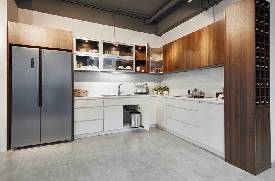 Thi công thiết kế tủ bếp Hà Nội – Giải pháp tối ưu không gian bếp hiện đại 4 Thi công thiết kế tủ bếp Hà Nội