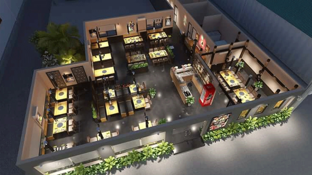 Thi Công Trọn Gói Quán Ăn Đà Nẵng – Giải Pháp Thiết Kế Và Thi Công Không Gian Ẩm Thực Chuyên Nghiệp 1 Thi công trọn gói quán ăn Đà Nẵng