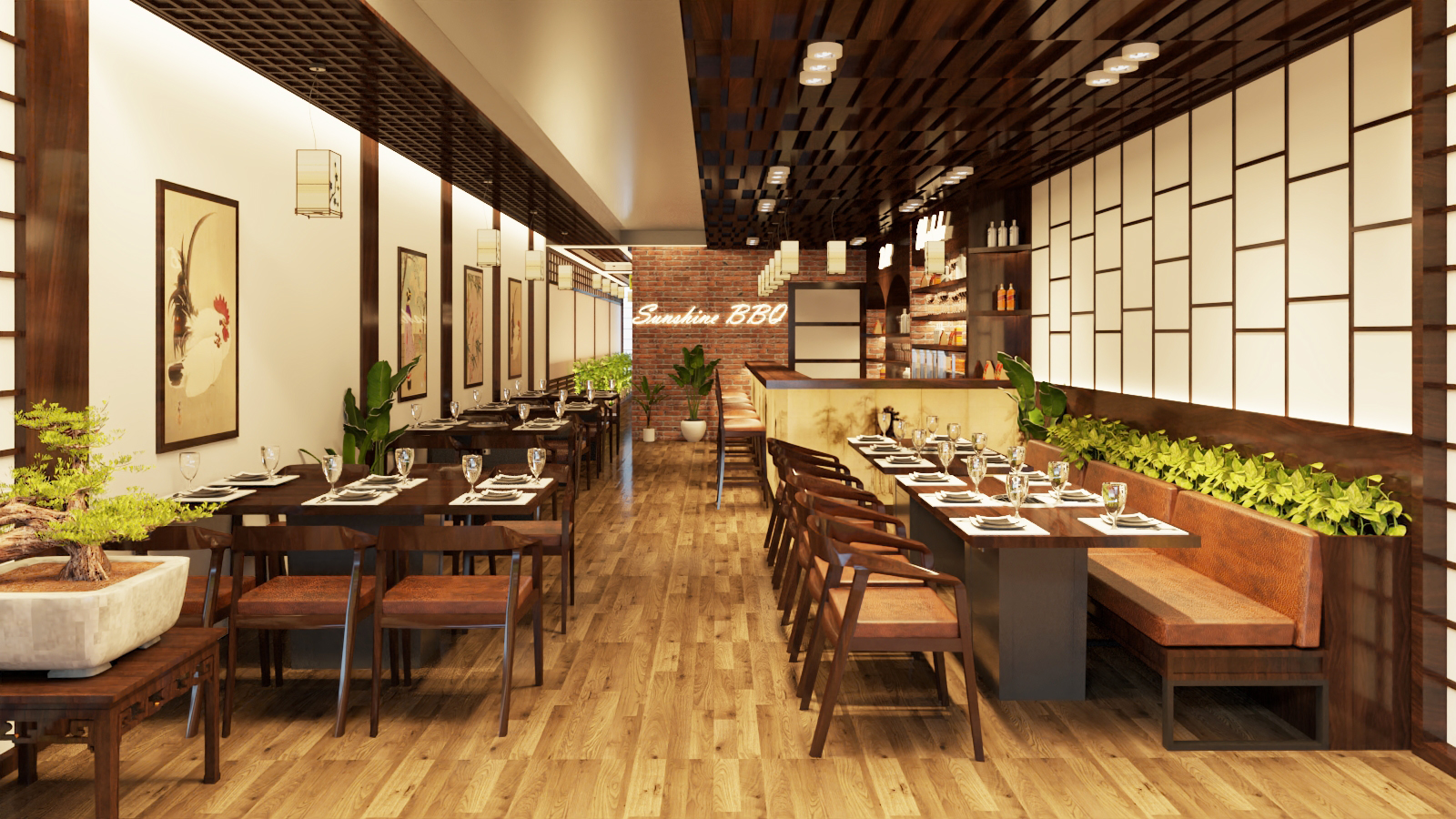 Thi Công Trọn Gói Quán Ăn Đà Nẵng – Giải Pháp Thiết Kế Và Thi Công Không Gian Ẩm Thực Chuyên Nghiệp 4 thi công trọn gói quán ăn Đà Nẵng