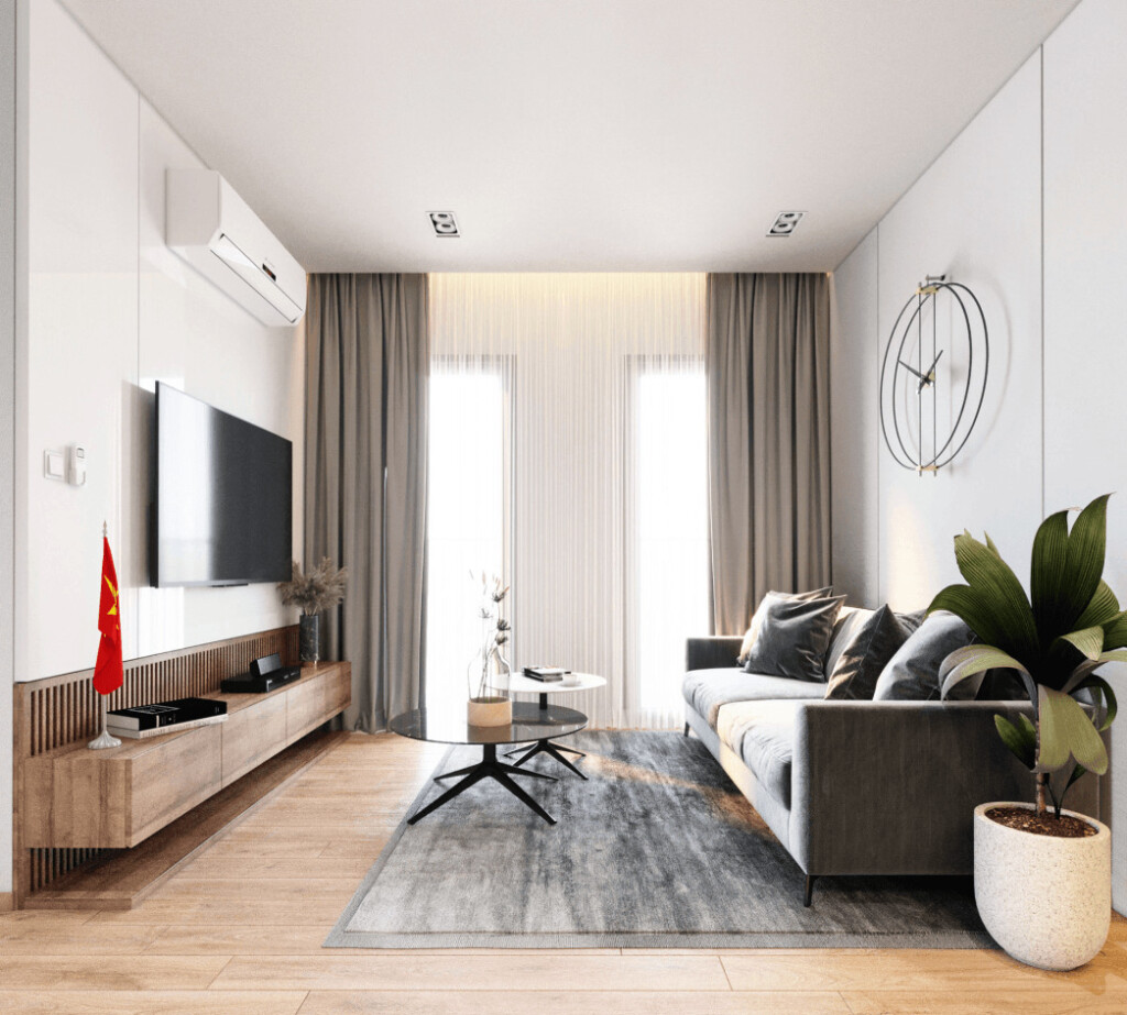 Thiết kế nội thất chung cư 60m2 đẹp HCM – Giải pháp tối ưu không gian sống 4 Thiết kế nội thất chung cư 60m2 đẹp HCM