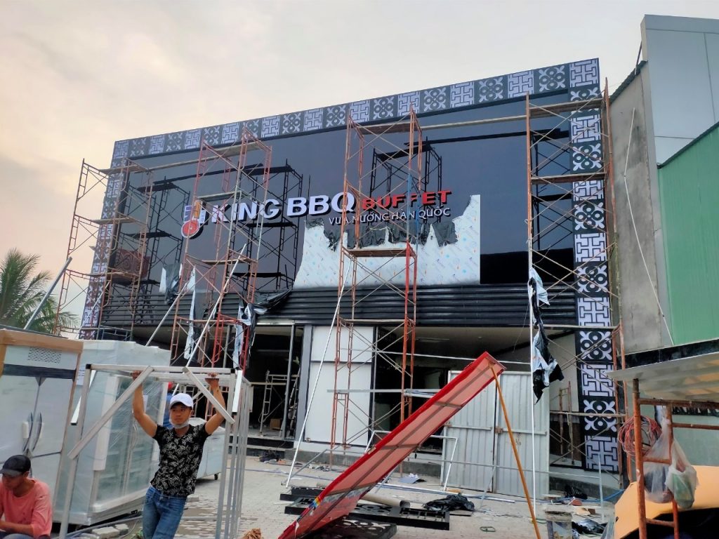 Thiết kế thi công bảng hiệu quảng cáo HCM