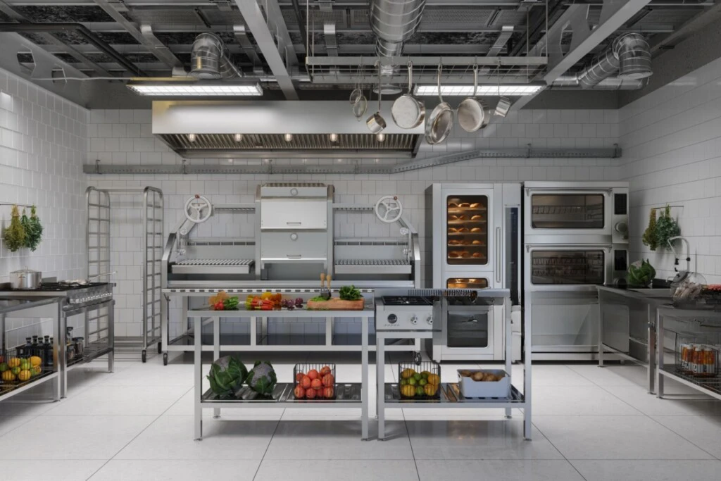 Thiết kế thi công bếp nhà hàng Huế