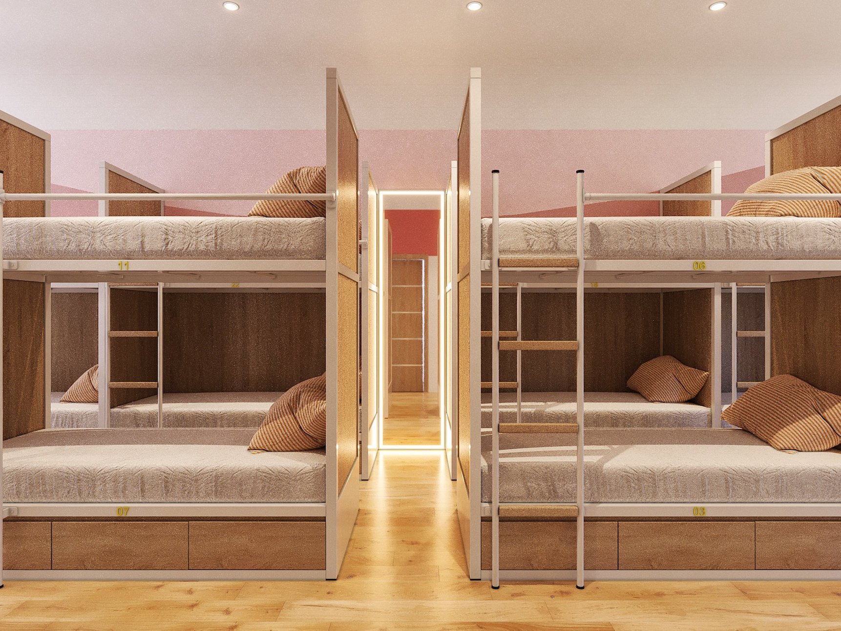 Thiết kế thi công giường tầng Quảng Bình