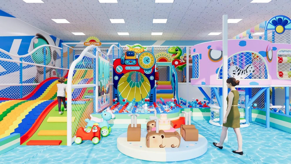 Giải Pháp Thiết Kế Và Thi Công Khu Vui Chơi Trẻ Em Tại HCM Tối Ưu Chi Phí & Hiệu Quả 6 Thiết kế và thi công khu vui chơi trẻ em