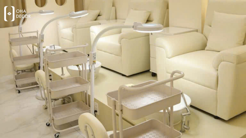 Mẫu Thiết Kế Thi Công Nails Room Hà Nội Đẹp Sang Chảnh Hot Nhất 2026 3 Thiết kế thi công Nails Room Hà Nội